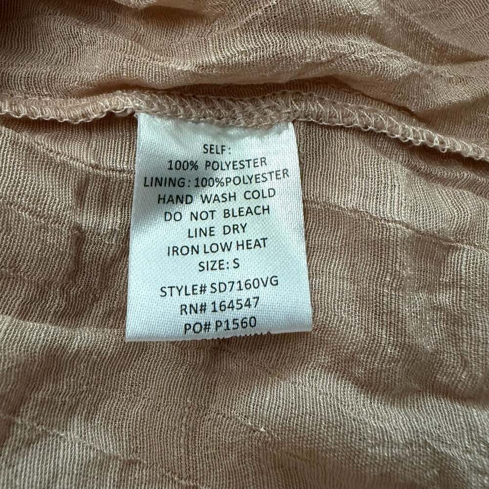 Crinkle Ruffle Layered Dress - Picture 7 of 7